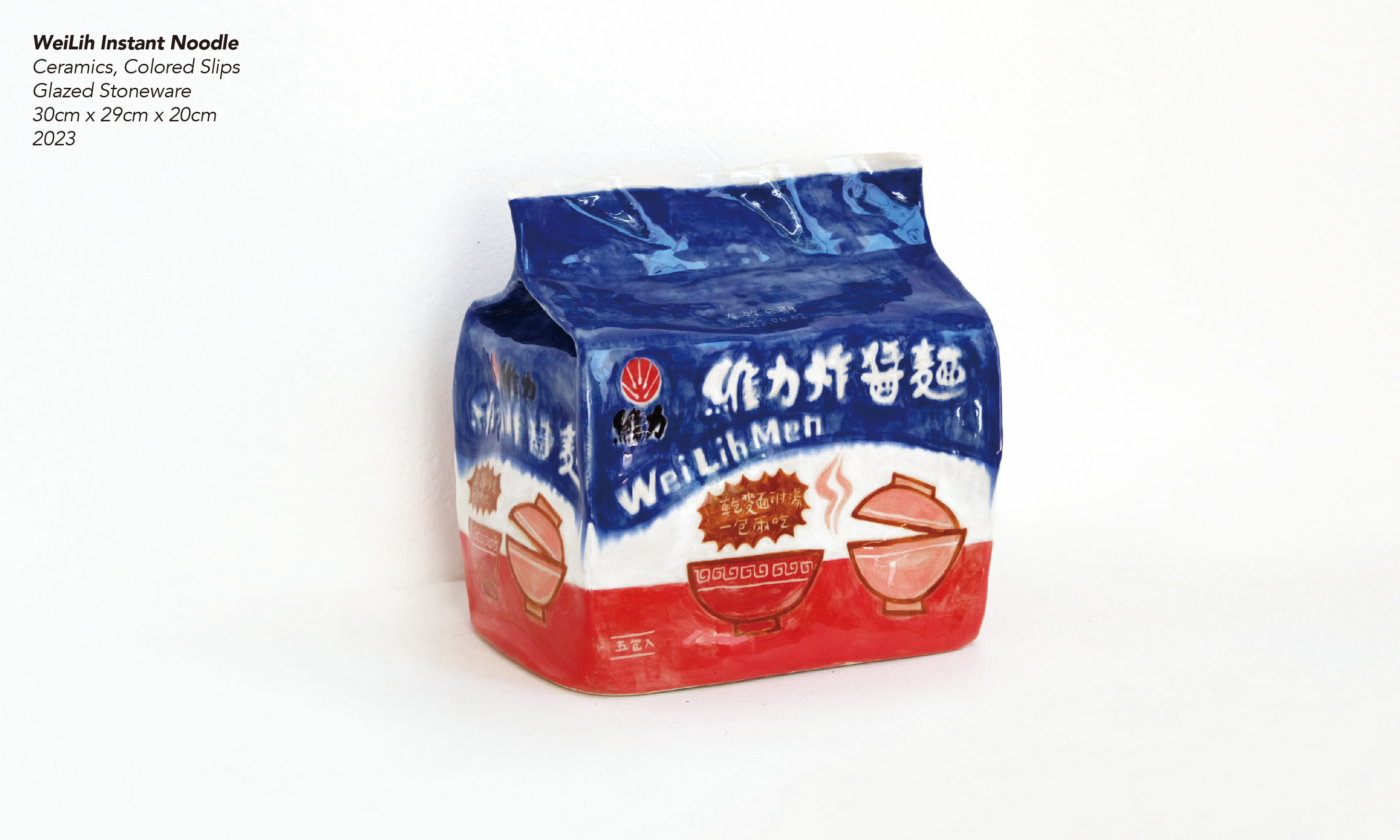 Biggest-Little-Things-InstantNoddle, a creative ceramic works by Mu-Se Kuo